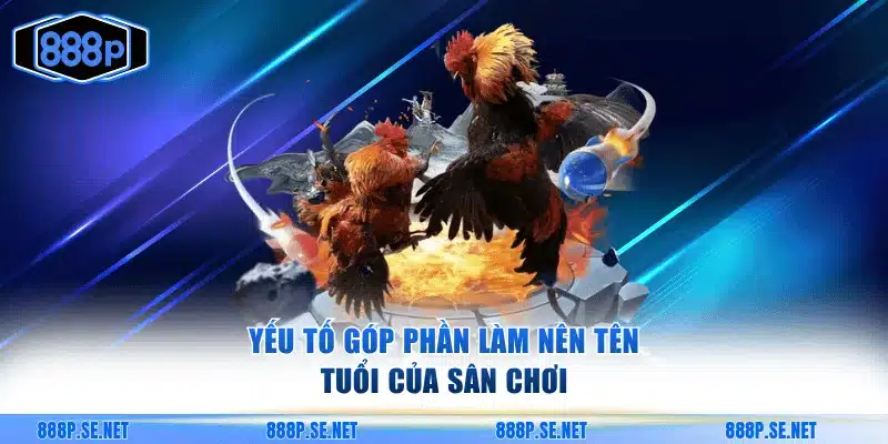 Yếu tố góp phần làm nên tên tuổi của sân chơi